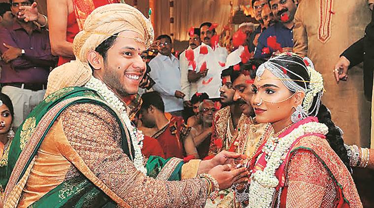 Reddy wedding (photo courtesy: Indian Express)