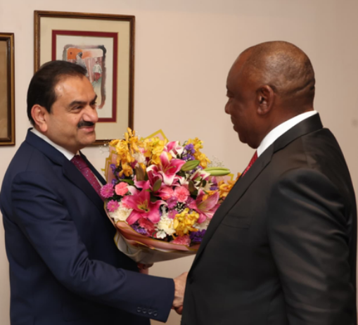 South African President Meets Gautam Adani as Countries Seek Deeper Trade, Investment Ties